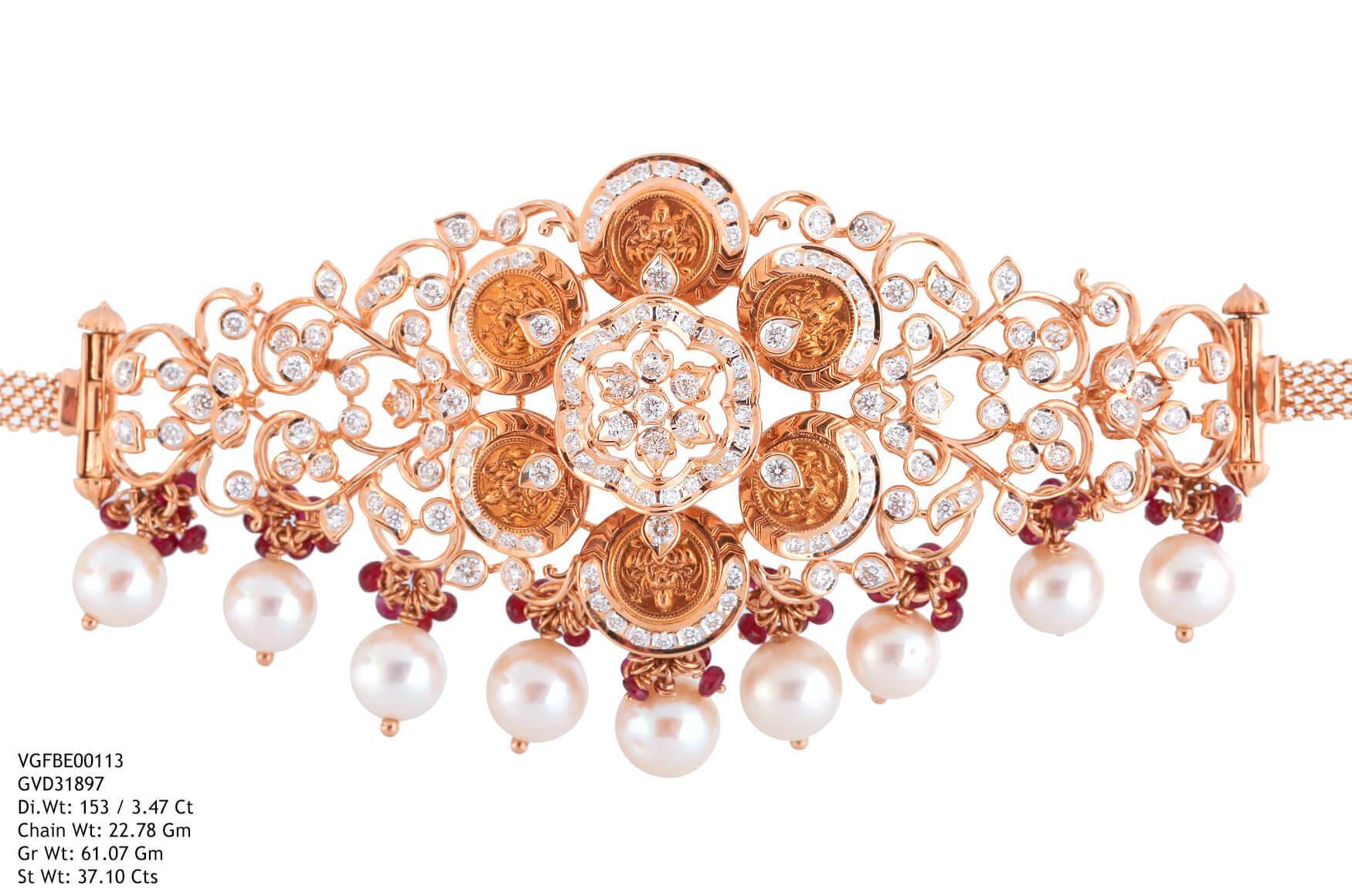 Shrilina Diamond Waist Belt