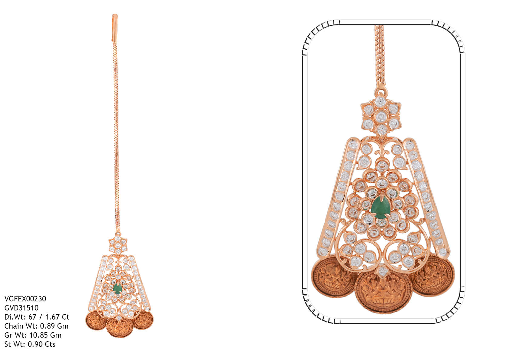 Vidyarupa Diamond Mangtika