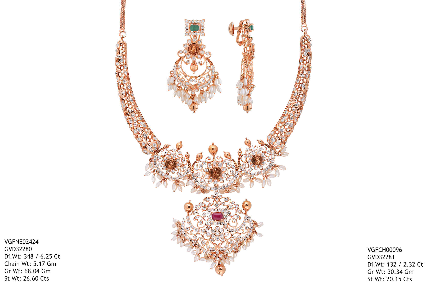 Eeshika Diamond Necklace