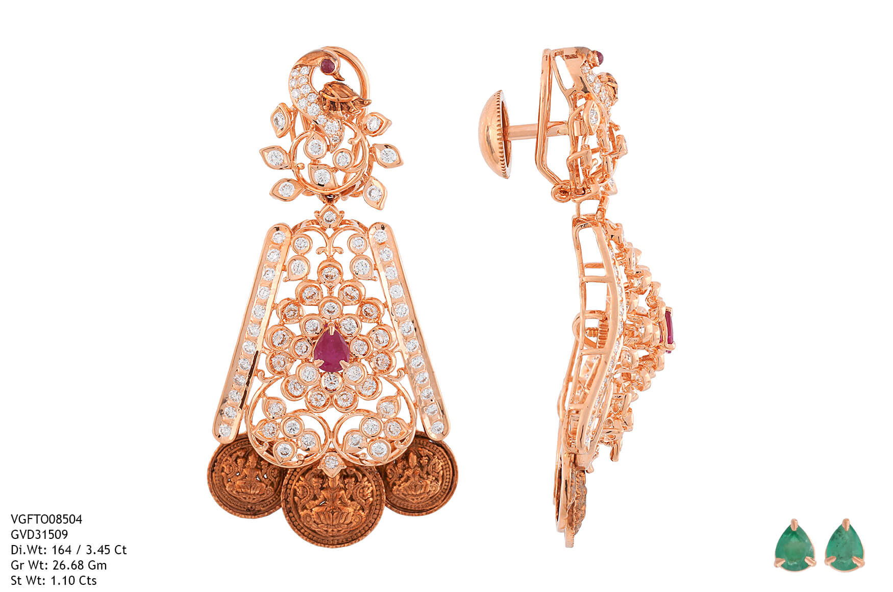 Vandaniya Diamond Earring